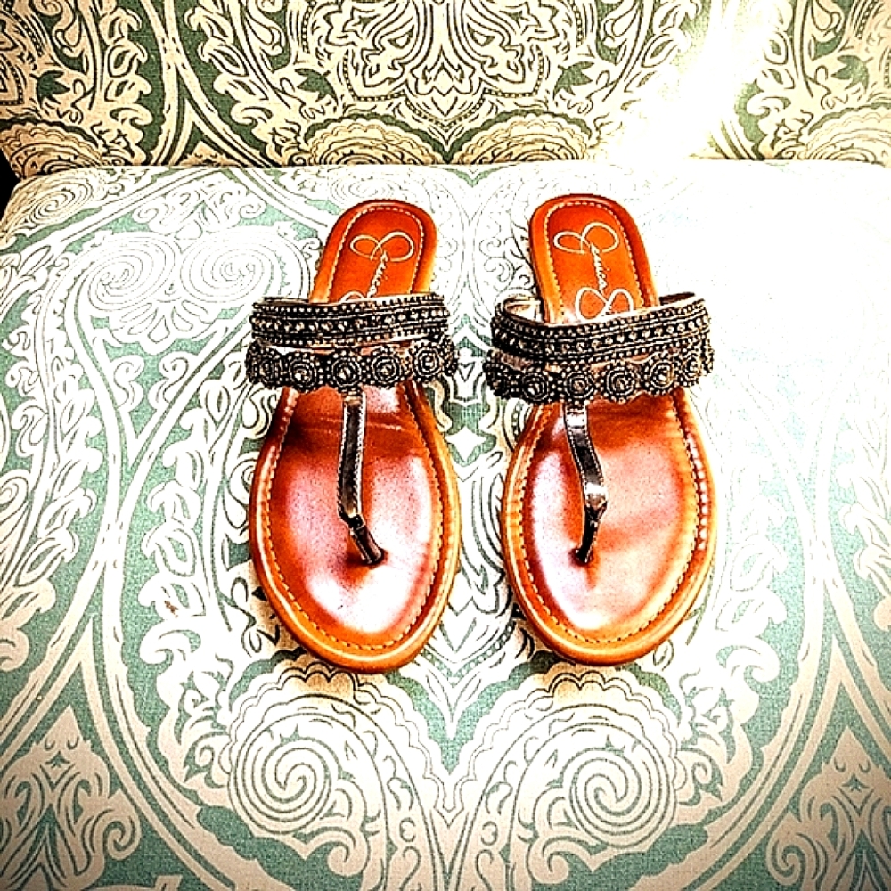 Bronze Sandals - Jessica Simpson